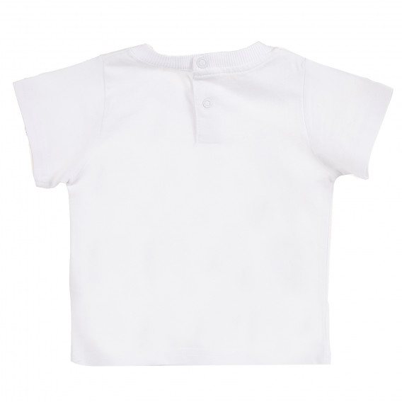 Bluză din bumbac de culoare albă pentru bebeluși Tape a l'oeil 171404 4