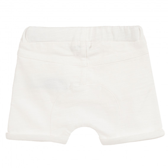 Pantaloni scurți de bumbac albi, pentru fetițe Tape a l'oeil 171416 4