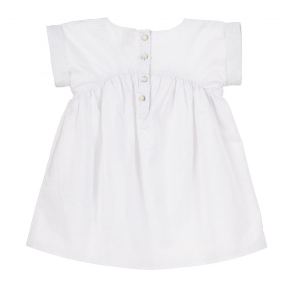 Rochie albă pentru fetițe, cu nasturi la spate Tape a l'oeil 171639 4