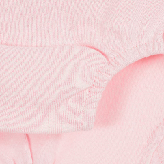 Body din bumbac roz, pentru fetițe, cu imprimeu sirenă Tape a l'oeil 171682 3