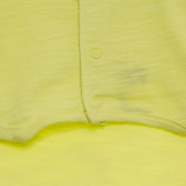 Tricou galben din bumbac, pentru fetițe Tape a l'oeil 171858 3
