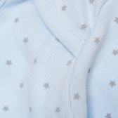 Body din bumbac albastru, cu steluțe, pentru băieței Tape a l'oeil 171881 2