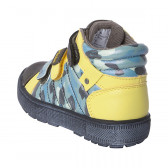 Pantofi pentru băieți cu accente galbene Tuc Tuc 1721 3