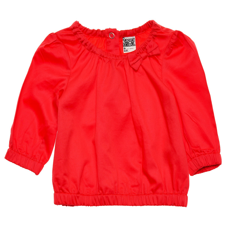 Rochie roșie din bumbac, pentru fetițe  172169