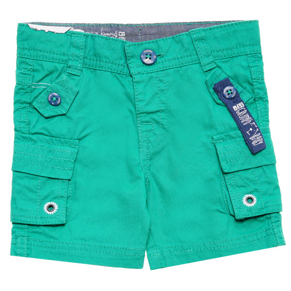 Pantaloni pentru bebeluși din bumbac în verde Tape a l'oeil 172193 