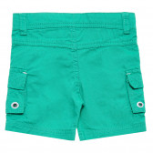 Pantaloni pentru bebeluși din bumbac în verde Tape a l'oeil 172196 4