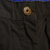 Pantaloni de bumbac gri cu albastru, pentru băieți Tape a l'oeil 172207 3