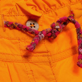 Pantaloni pentru bebeluși din bumbac în portocaliu pentru fete Tape a l'oeil 172214 2