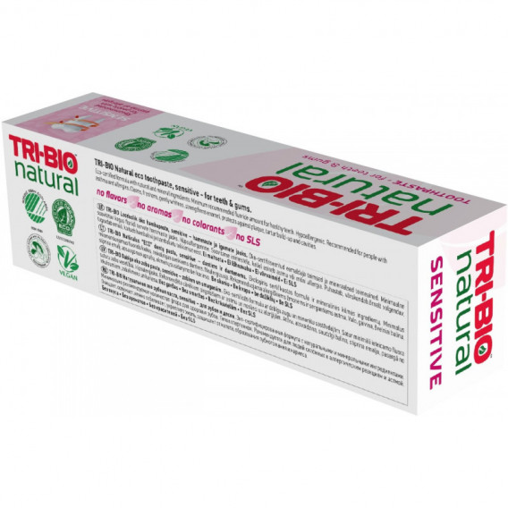 Pastă de dinți eco naturală pentru gingii sensibile, 75 ml Tri-Bio 172288 3
