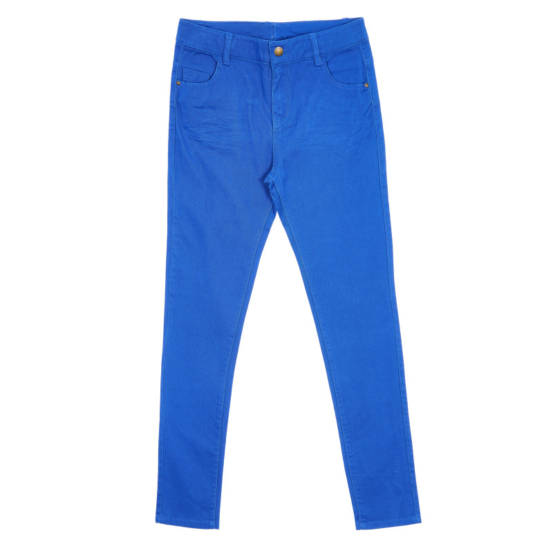 Pantaloni de culoare albastră pentru fete  173134