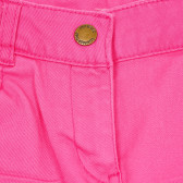 Pantaloni de culoare roz cu nasture și buzunare pentru fete Tape a l'oeil 173152 3