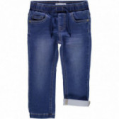 Jeans cu talie elastică pentru băieți, albaștri Name it 173187 