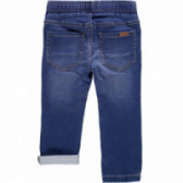 Jeans cu talie elastică pentru băieți, albaștri Name it 173188 2
