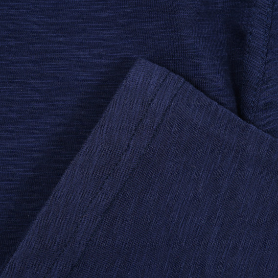 Pantaloni de bumbac de culoarea albastră pentru băieței Tape a l'oeil 173349 3