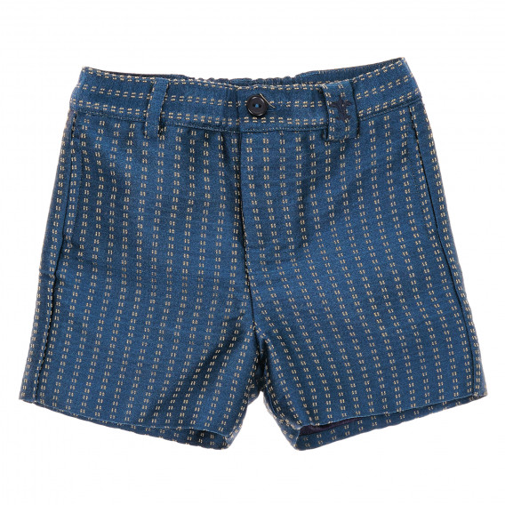 Pantaloni de culoare albastră pentru băieței Neck & Neck 173371 