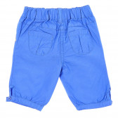 Pantaloni de bumbac pentru fetițe în albastru Tape a l'oeil 173402 4