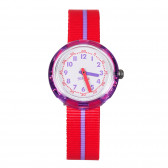 Ceas de mână impermeabil pentru fete, roșu Swatch 174213 3