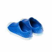 Pantofi de vară pentru bebeluși albaștri cu alb Native 17457 3