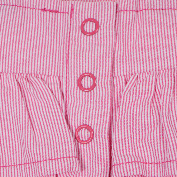 Rochie din bumbac, pentru fete, culoare roz Tape a l'oeil 174783 4