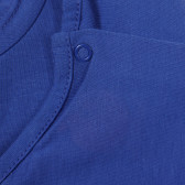 Tricou din bumbac pentru bebeluși albastru Tape a l'oeil 174855 4