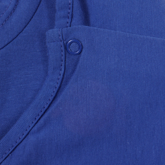 Tricou din bumbac pentru bebeluși albastru Tape a l'oeil 174855 4