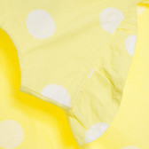 Rochie din bumbac, pentru fete, galbenă Tape a l'oeil 174930 3
