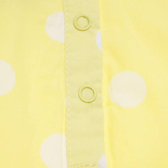 Rochie din bumbac, pentru fete, galbenă Tape a l'oeil 174931 4