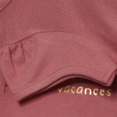 Bluză din bumbac, pentru fete, roz Tape a l'oeil 174951 4