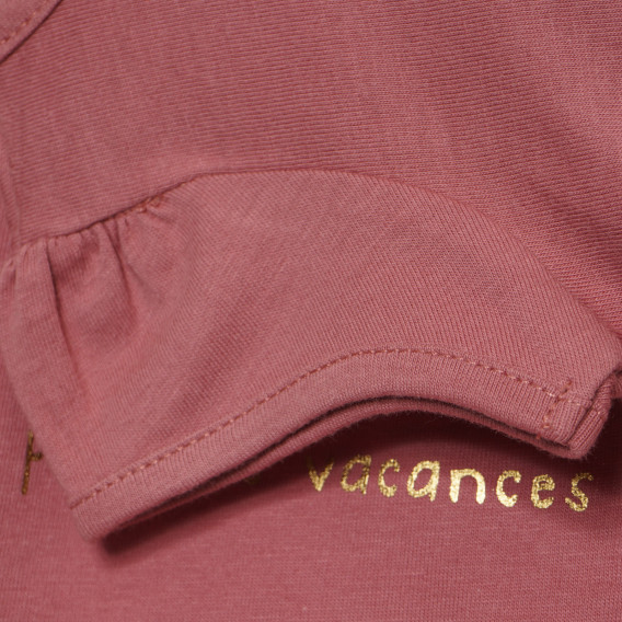 Bluză din bumbac, pentru fete, roz Tape a l'oeil 174951 4