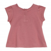 Bluză din bumbac, pentru fete, roz Tape a l'oeil 174952 2