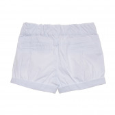 Pantaloni scurți, din bumbac, pentru fete, albi Tape a l'oeil 175048 3