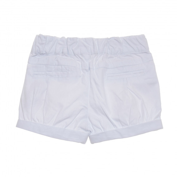Pantaloni scurți, din bumbac, pentru fete, albi Tape a l'oeil 175048 3