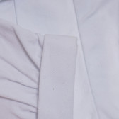 Pantaloni scurți, din bumbac, pentru fete, albi Tape a l'oeil 175051 2