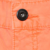 Pantaloni de bumbac pentru fete, portocaliu Tape a l'oeil 175074 4