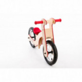 Bicicletă de echilibru din lemn, Crin, 12 ", culoare: roșu Pippello Bikes 175630 3
