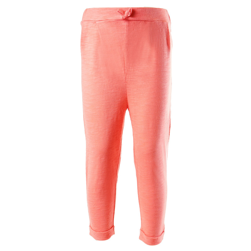 Pantaloni din bumbac, de culoare roz pentru fetițe  175735