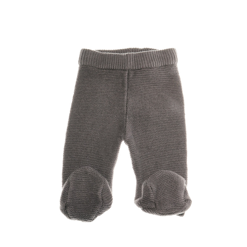 Pantaloni de tricot gri, pentru bebeluși  175760