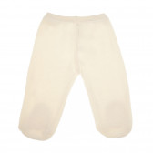 Pantaloni albi tricotați pentru bebeluși Tape a l'oeil 175779 2