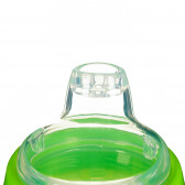 Pahar de tranziție din polipropilenă, Pahar moale, 200 ml., Culoare: verde Chicco 175834 3