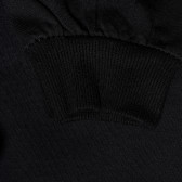 Pantaloni din bumbac cu imprimeu mic, pentru fete, negri Acar 176013 3
