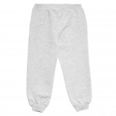 Pantaloni sport cu imprimeu mic pentru băieți, gri Acar 176083 4