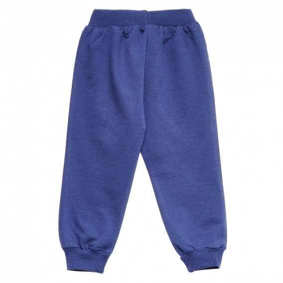 Set bluză și pantaloni din bumbac pentru băieți, albastru Acar 176092 5