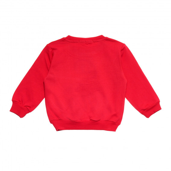 Set bluză și pantaloni din bumbac pentru băieți, roșu Acar 176097 3
