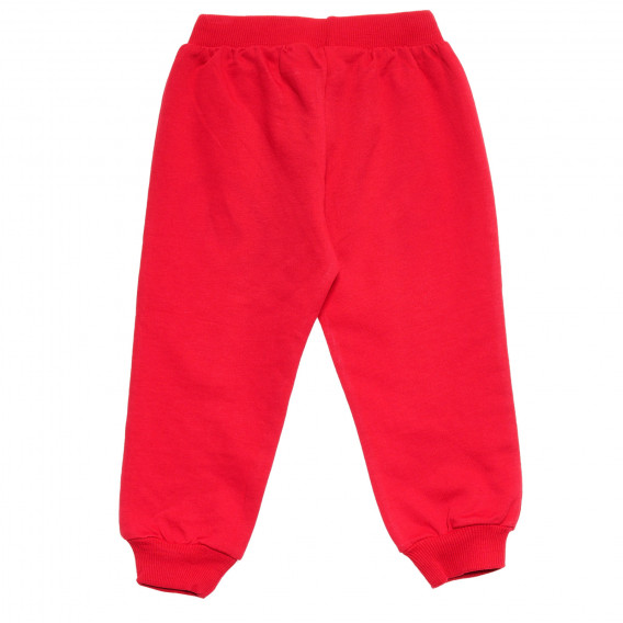 Set bluză și pantaloni din bumbac pentru băieți, roșu Acar 176098 4