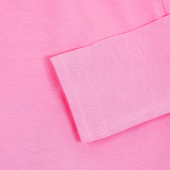 Bluză din bumbac cu imprimeu color pentru fete, roz Acar 176150 3