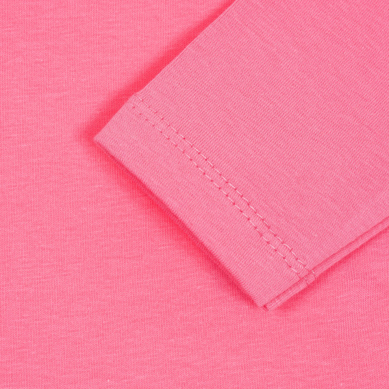 Bluză cu mâneci lungi și imprimeu grafic pentru fete, roz Acar 176166 3