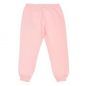 Set de bluză și pantaloni cu inscripție 84 pentru fete, roz Acar 176200 7