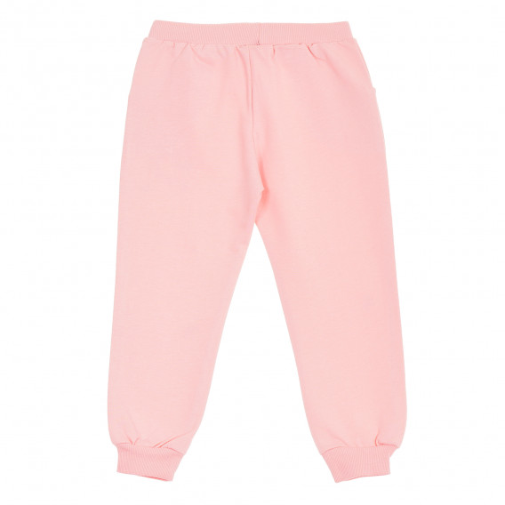Set de bluză și pantaloni cu inscripție 84 pentru fete, roz Acar 176200 7