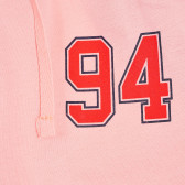 Set de bluză și pantaloni cu inscripția 94 pentru fete, roz Acar 176223 4