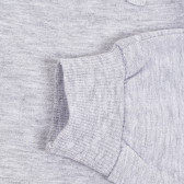 Pantaloni pentru bebeluși cu imprimeu mic, gri Acar 176302 3